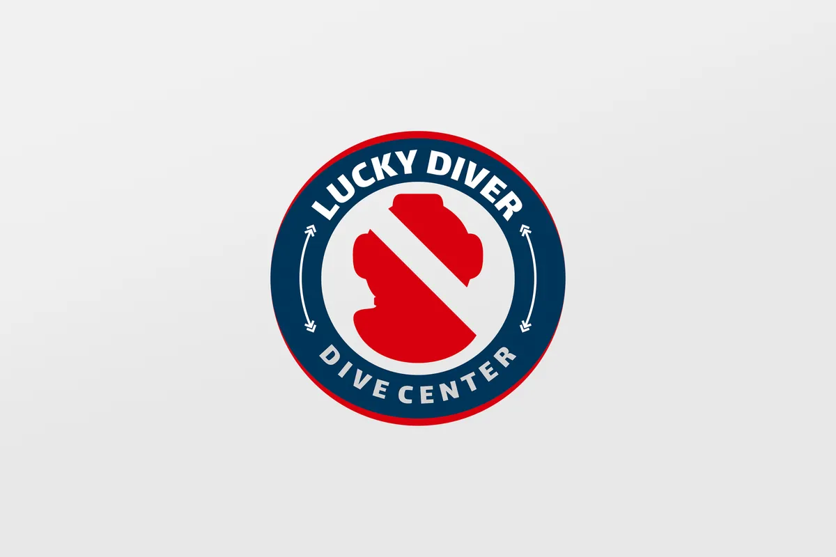 Projekt logo dla Lucky Diver