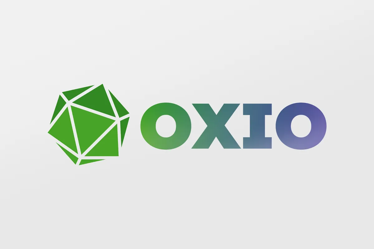 Projekt logo dla OXIO