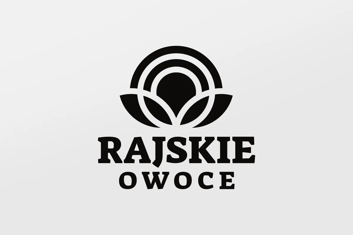 Projekt logo dla Rajskie Owoce