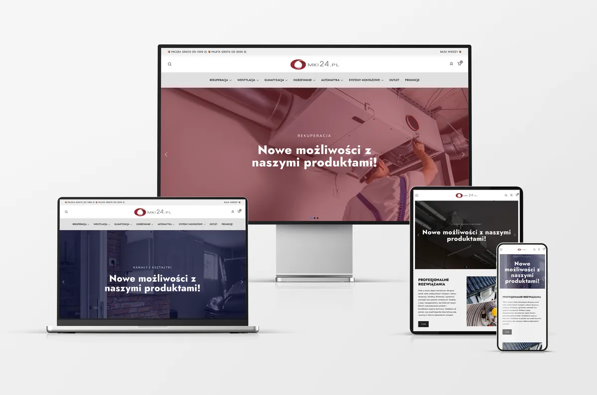 Strona internetowa dla MKI24.pl