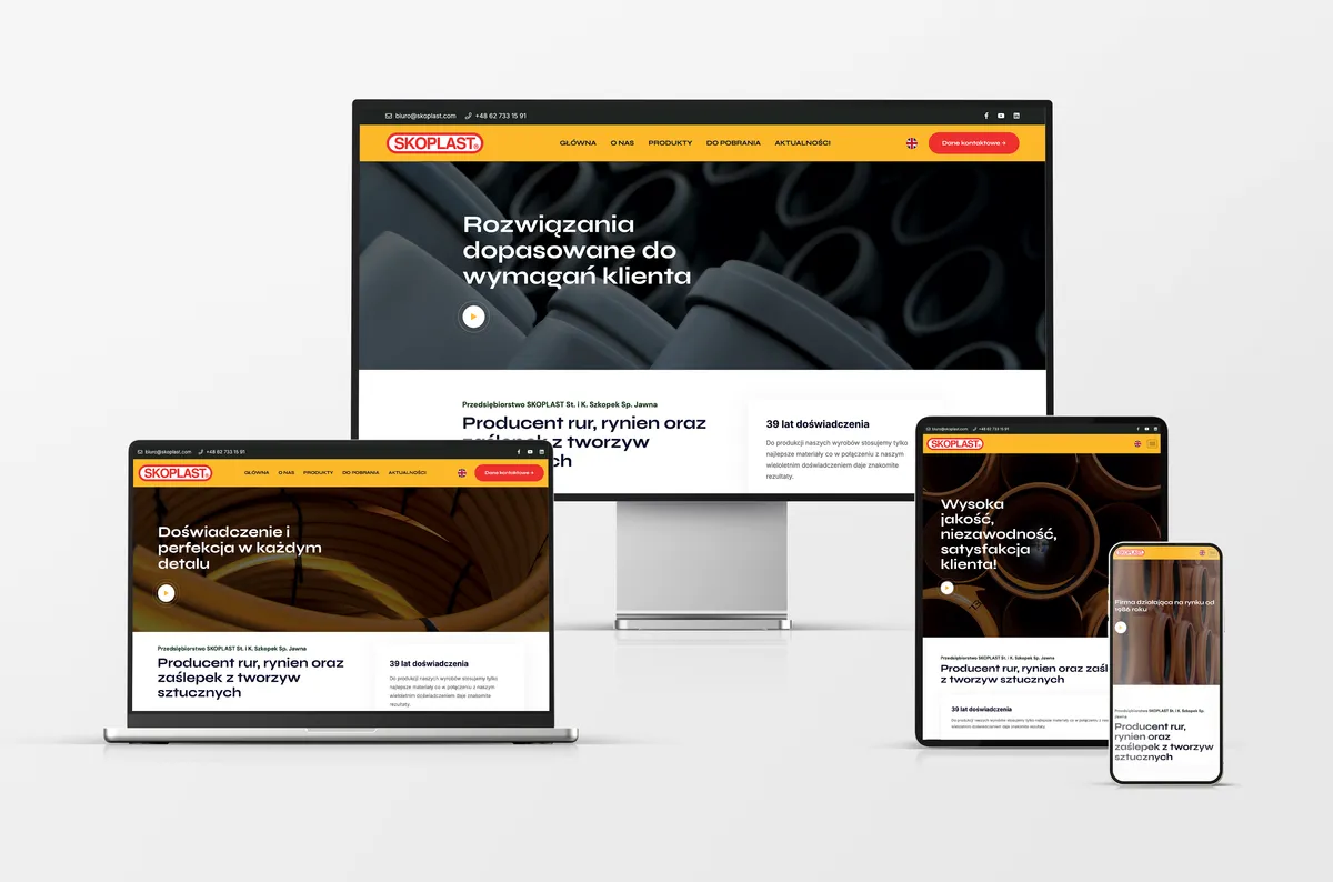 Strona internetowa dla Skoplast